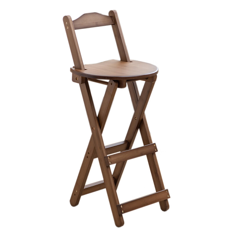 艾品简易可折叠凳高凳家用折叠椅靠背椅高脚凳子小板凳便携式户外马扎