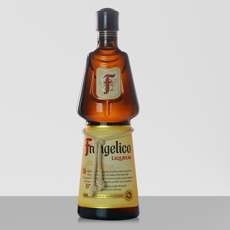 榛实洋酒进口榛实 意大利榛子力娇酒 低度酒利口酒frangelico 700ml