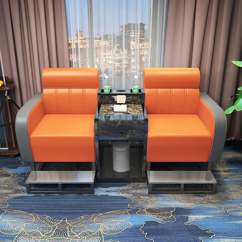 猎钢狼 台球椅子桌球沙发椅台球观球椅台球厅台球俱乐部座椅休息椅子