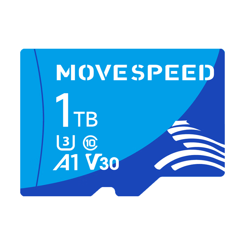 MOVE SPEED 移速 1TB内存卡 TF（MicroSD）存储卡A2 U3 V30 适用手机平板相机switch 无人机监控摄像高速款
