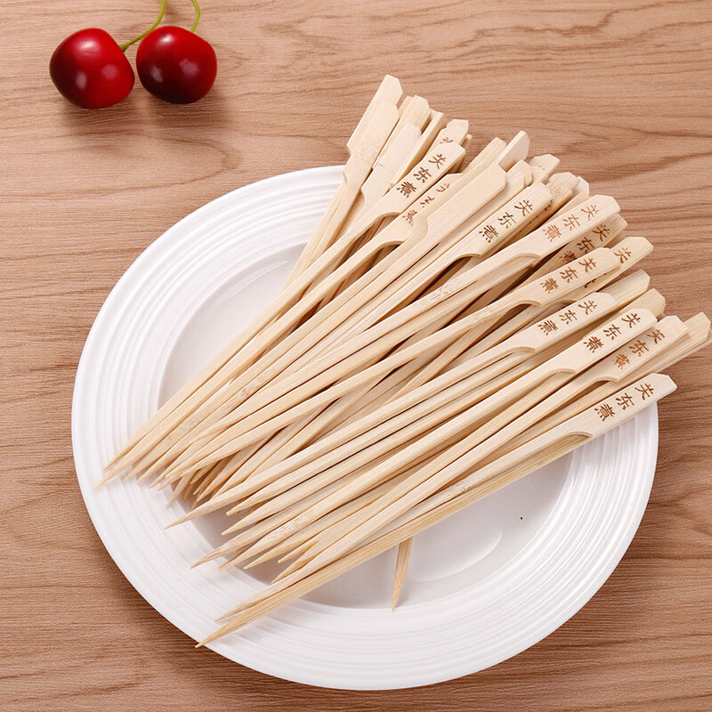 关东煮竹签子麻辣烫冷串串定做刻字竹签子烧烤竹签商用 恏缘精品