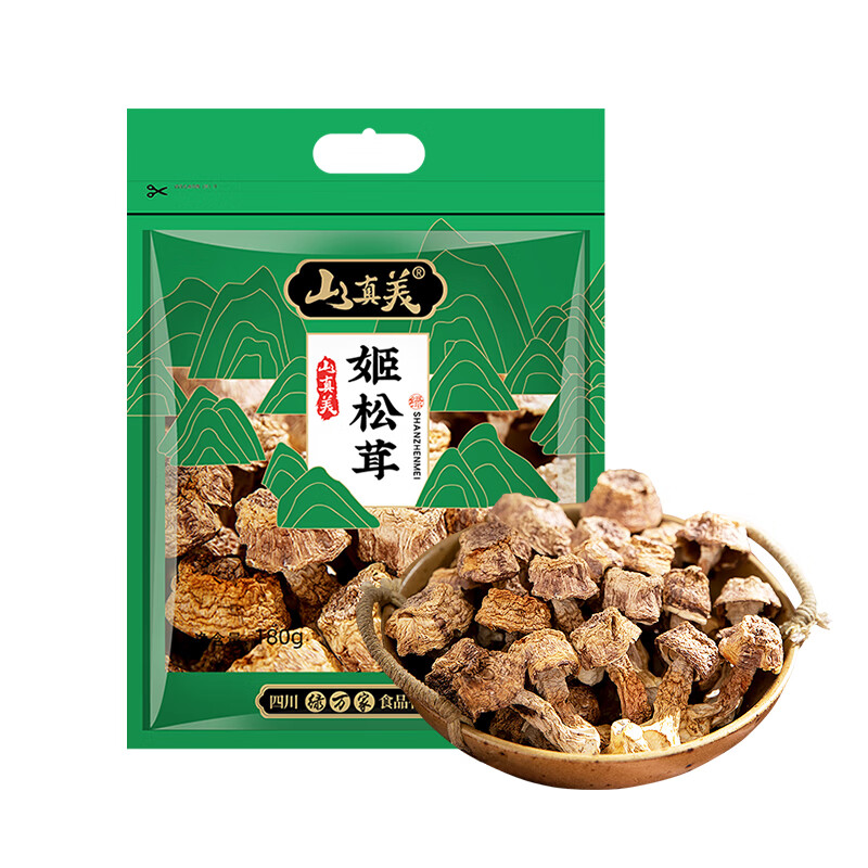 山真美 青川干货姬松茸 姬松茸180g