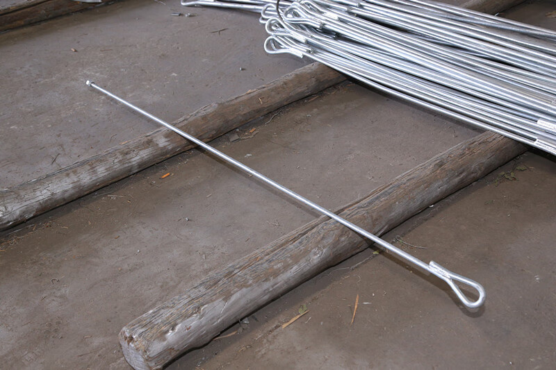 热镀锌拉线地锚16*1500 16*1800 电力地线棒 双头地锚拉杆 拉线棒 16*