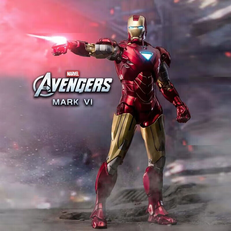 蜘蛛侠美队长手办mk可动七夕情人节送男友礼物 钢铁侠mk6【典藏礼盒】