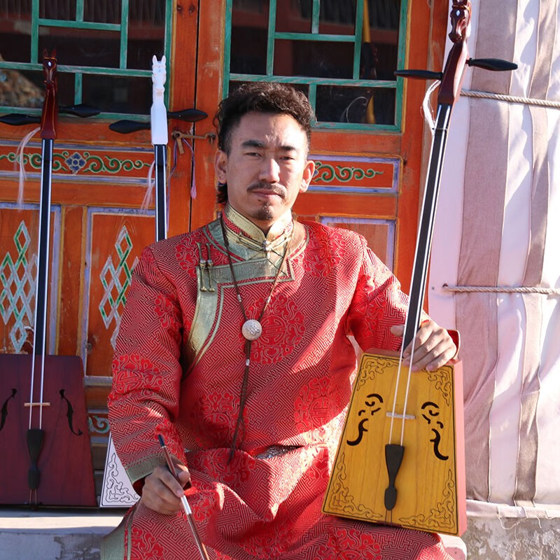 马头琴专业演奏/那老师mian 费教学 八件赠品:书/电子调音器/琴盒/琴