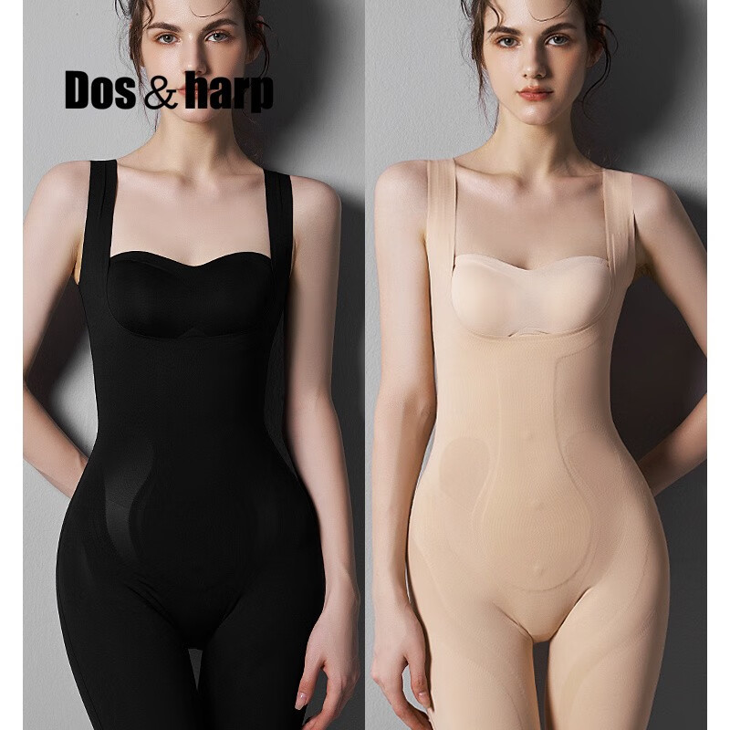 dos&harp轻奢品牌连体塑身衣开档提臀收腹束腰塑形美体产术后紧身塑身