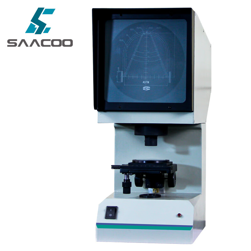 精三克(skcs)冲击试样缺口投影仪50倍检验金属u型v型缺口冲击试验仪