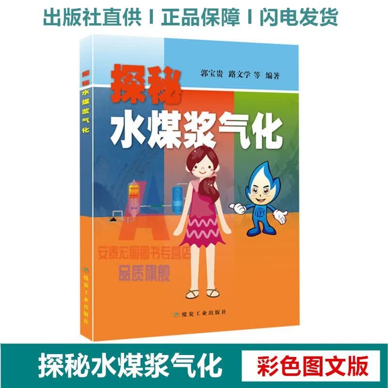 探秘水煤浆气化彩色图文版水煤浆煤气化9787502073640煤炭工业出版社
