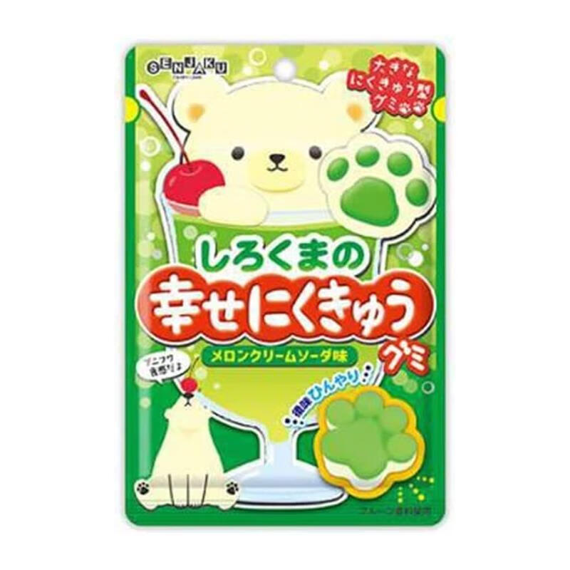 扇雀怡（Senjaku）【日本直邮】糖果休闲零食硬糖 哈密瓜软糖32gx6