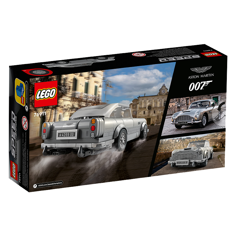 LEGO 乐高 Speed超级赛车系列 76911 詹姆斯邦德 007 阿斯顿·马丁 DB5 跑车