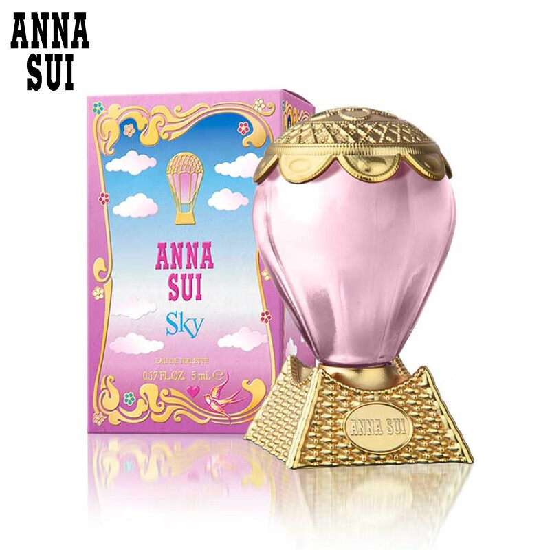 安娜苏（Anna sui）绮幻飞行女士Q版香水5ml 清新持久