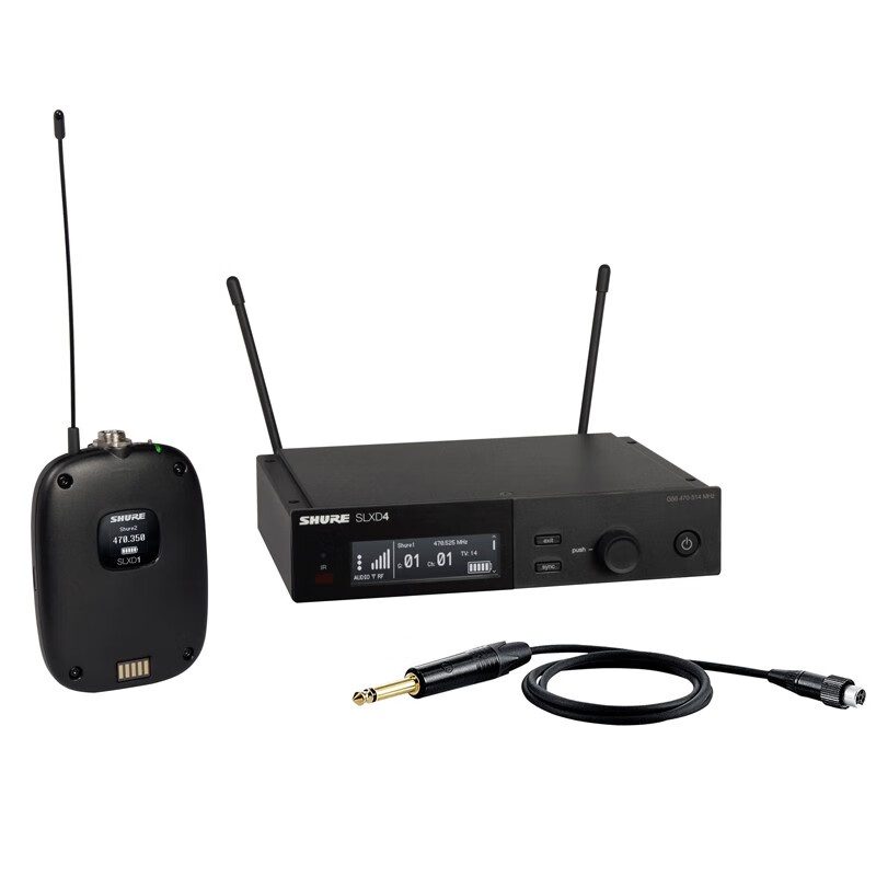 shure舒尔slxd14/wl93 83 85 sm35数字无线领夹头戴麦克风舞台麦克风