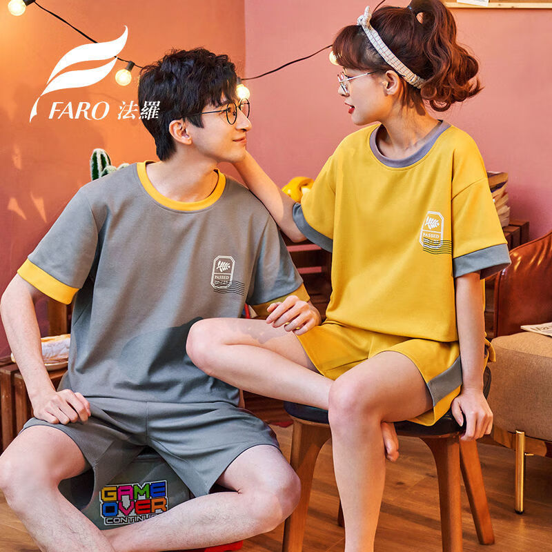 178男生160女生情侣照,女160男178效果图 情侣套装【6602款】 女160(m) 男178(xl)