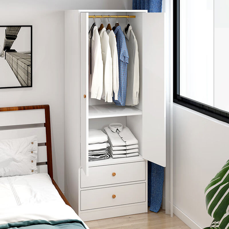 欧思林衣柜家用现代简约卧室小户型简易衣柜出租房宿舍小型衣橱储物