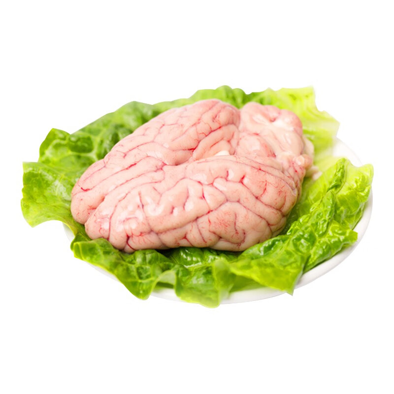 双汇国产猪脑600g冷冻免洗生鲜猪脑熟食猪脑花火锅烧烤食材涮锅食材