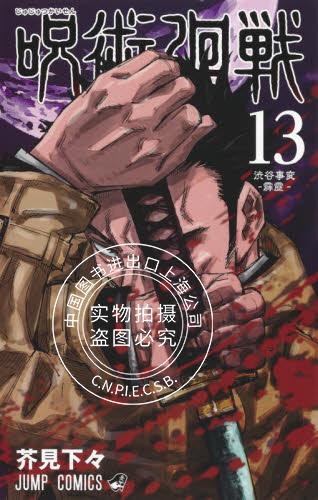 咒术回战 13 日文原版 漫画 呪術廻戦 13