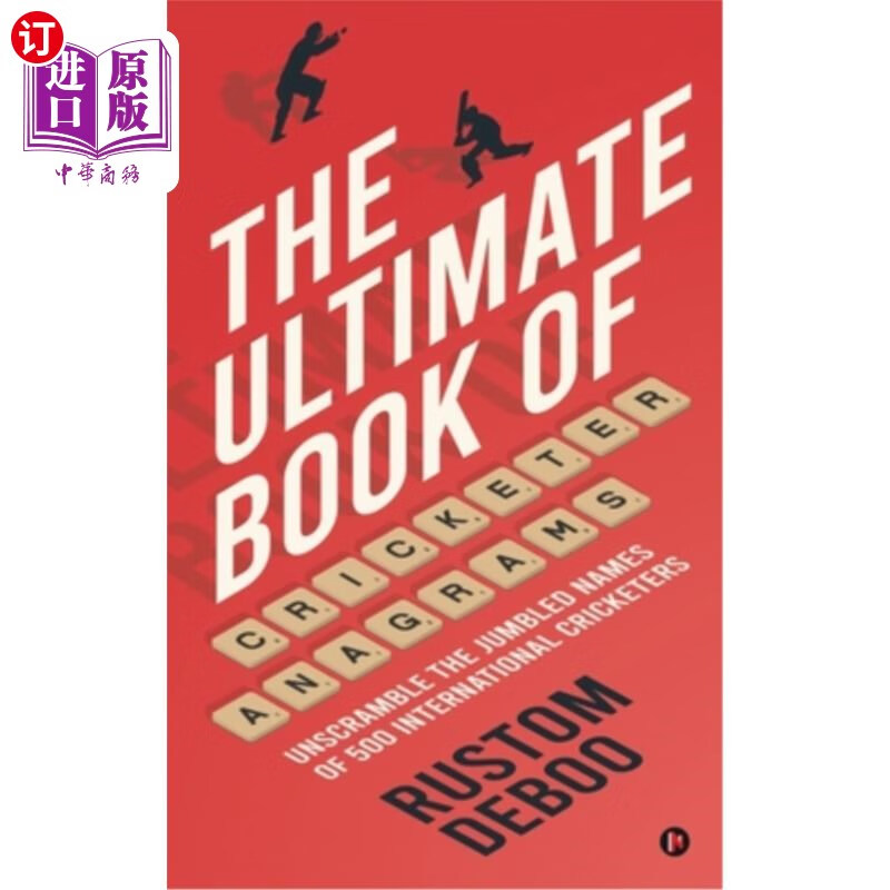 海外直订the ultimate book of cricketer anagrams: unscramble the