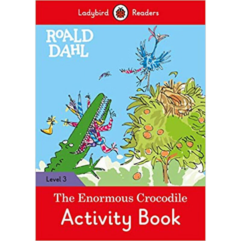 现货英文原版 the enormous crocodile activity book la