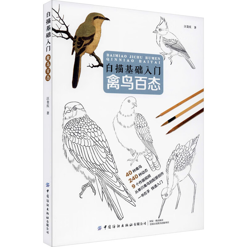 白描基础入门 禽鸟百态