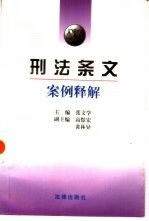 刑法条文案例释解 张文学