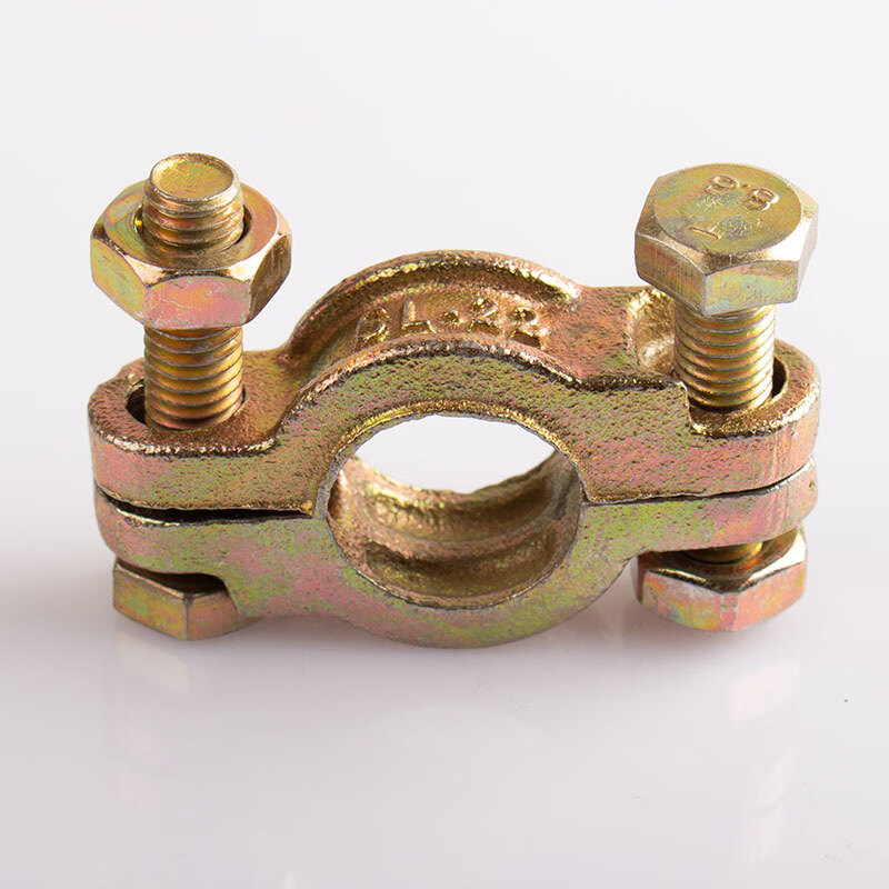 水管抱箍sl49管夹铸铁管束船用高压重型管卡76 sl-22卡管直径20-22mm