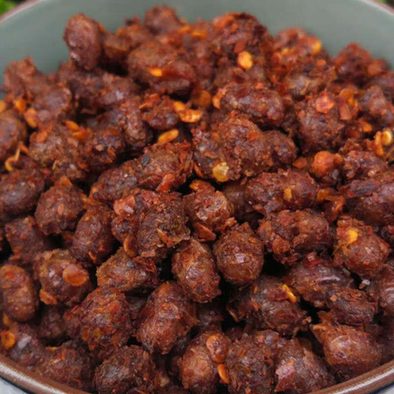 维霆贵州特产香辣豆豉臭豆豉麻辣豆鼓开袋即食特辣农自制豆食 2斤