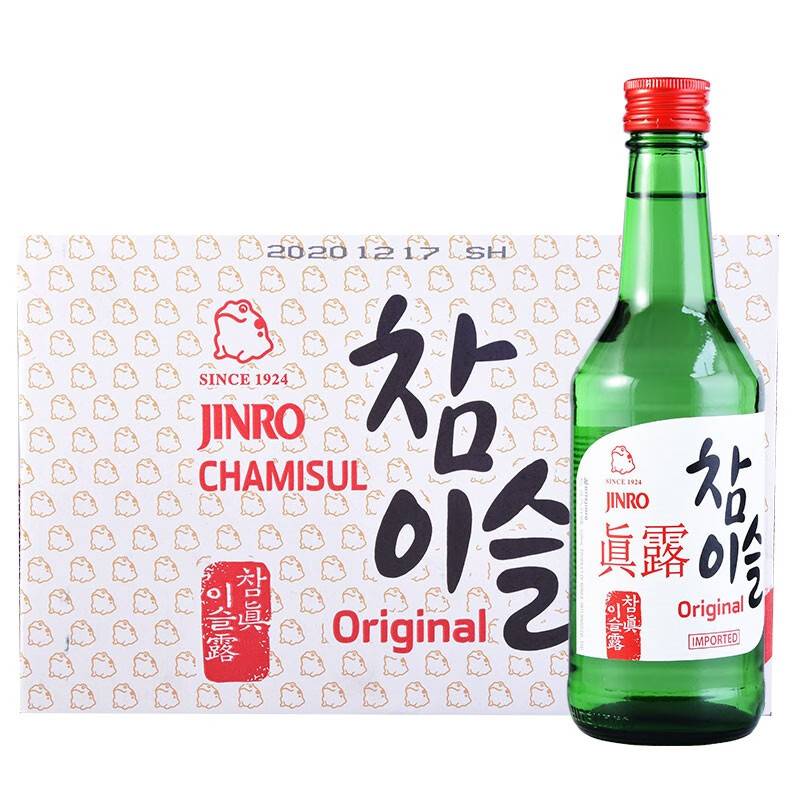 1°竹炭酒360ml 20瓶整箱装