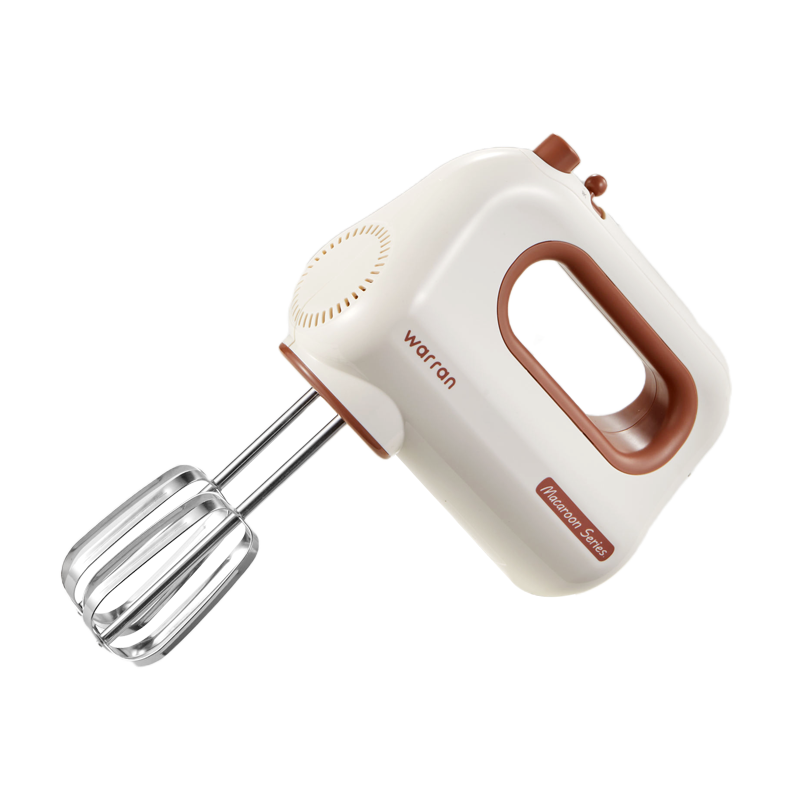 华伦 香港warran打蛋器大功率电动家用烘焙小型自动手持和面搅拌器奶油轻音打发器 HM050 白色套装