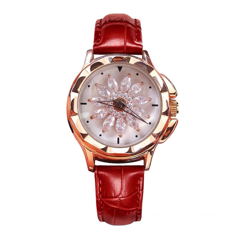 贝罗仕(belushi)直播简约女士腕表小众轻奢感女表时来运转石英手表女