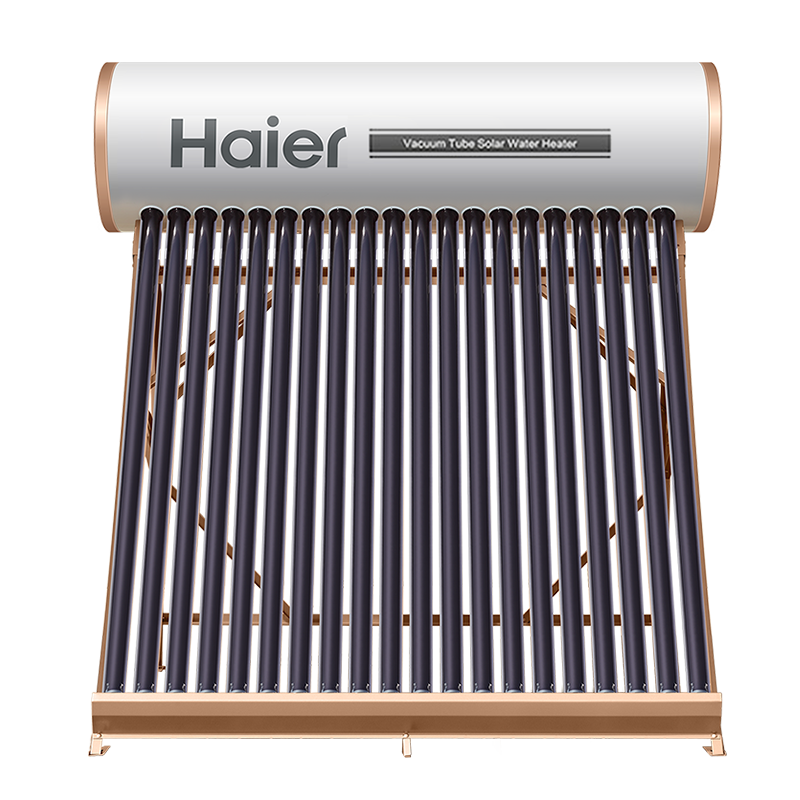 海尔（Haier）太阳能热水器家用一级能效 光电两用 定时上水 自动上水 水位水温双显示电辅助热水器 升级版L6系列-18管-130升(适用3-4人)