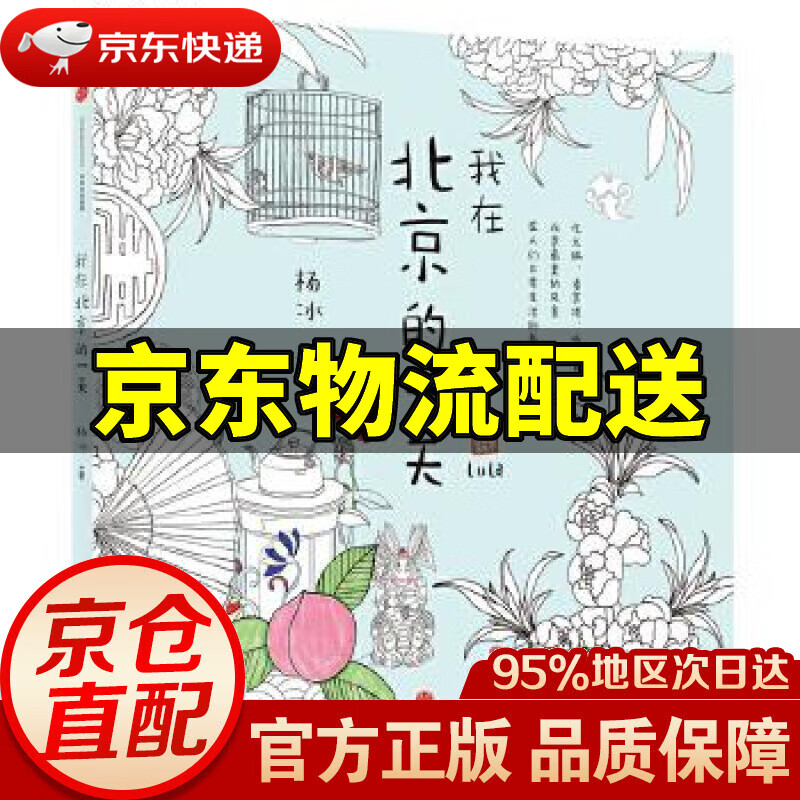 【新华书店 正版图书】我在北京的一天 杨 冰 著 中信出版社