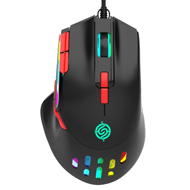 炫光电竞吃鸡绝地求生lolcf金属机械台式电脑笔记本网吧有线宏鼠标 q