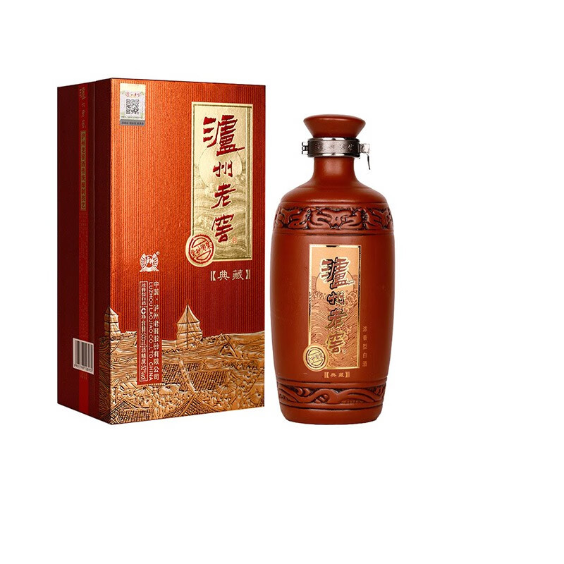 泸州老窖典藏紫砂陶装52度500ml浓香型白酒收藏送礼商务宴请酒