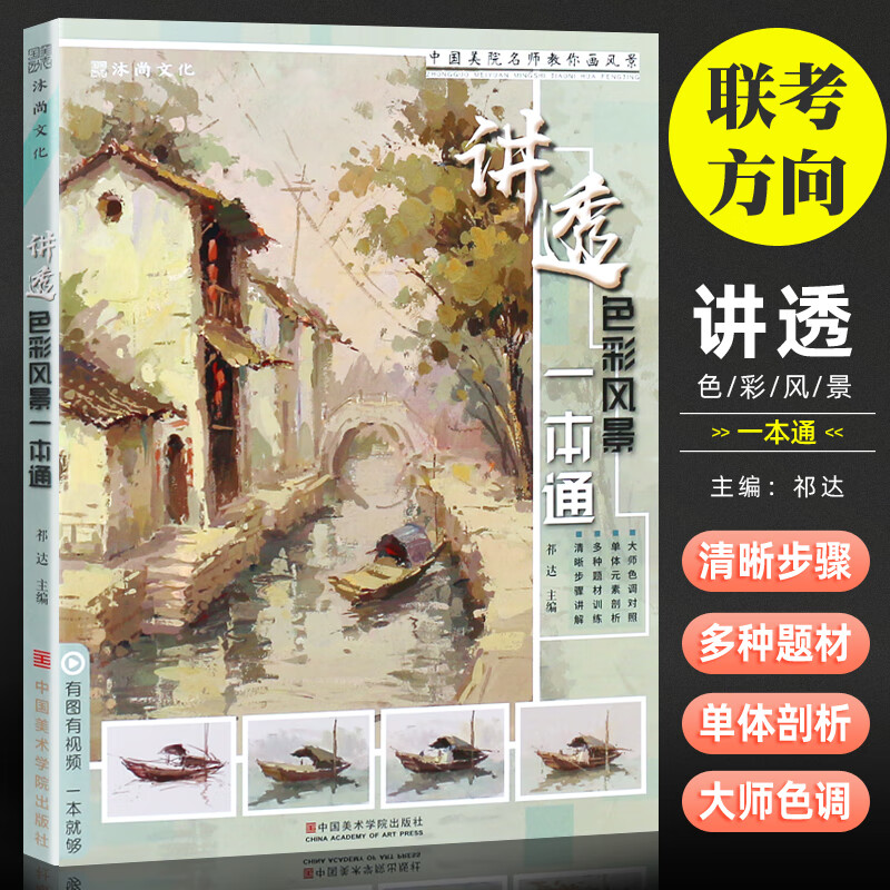 画零基础入门自学大师画照片临摹范本 国美高考色调稿杭州美术绘画