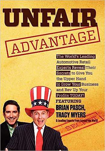 预订 unfair advantage