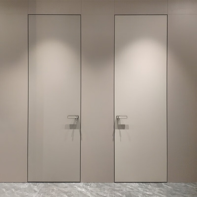 飞美家具 全屋定制极简风格室内门卧室门定制房门隔音木门隐形门极简