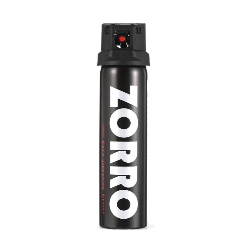 佐罗（ZORRO）骑士黑 防卫器剂防身防狼喷胶 防狼神器房车防身用品