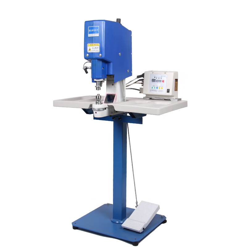 半自动打扣机电动脚踩打孔双面铆钉机自动打扣机自动机气眼机 电动