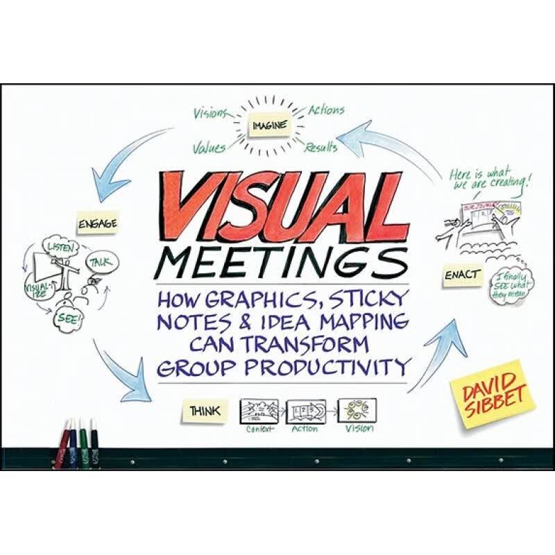 预订 Visual Meetings: How Graphics, Sticky Notes ...