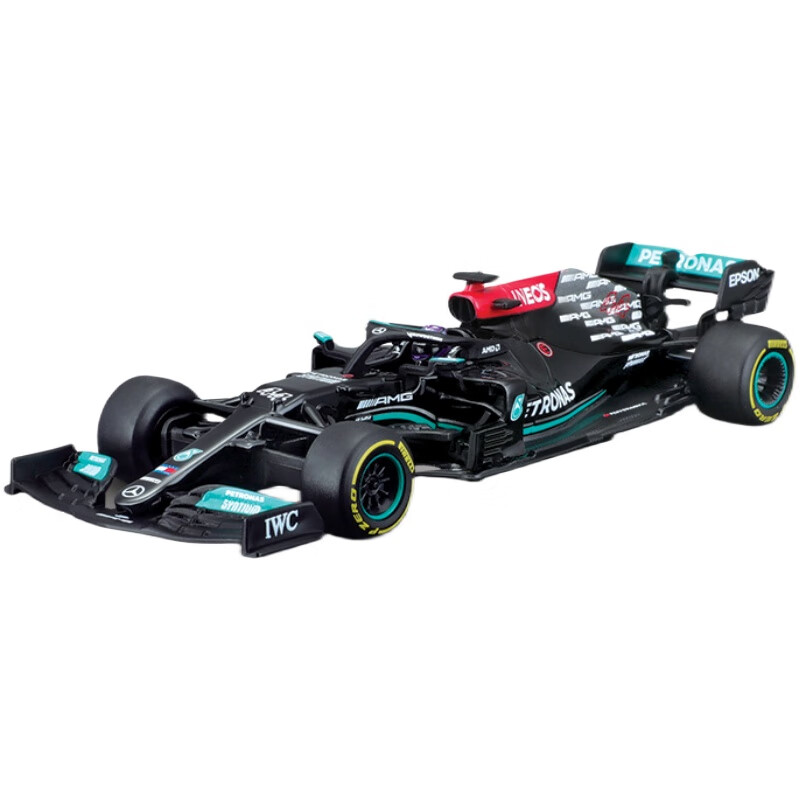 比美高f1车模比美高奔驰f1方程式赛车 w12 模型仿真合金车模汉密尔顿