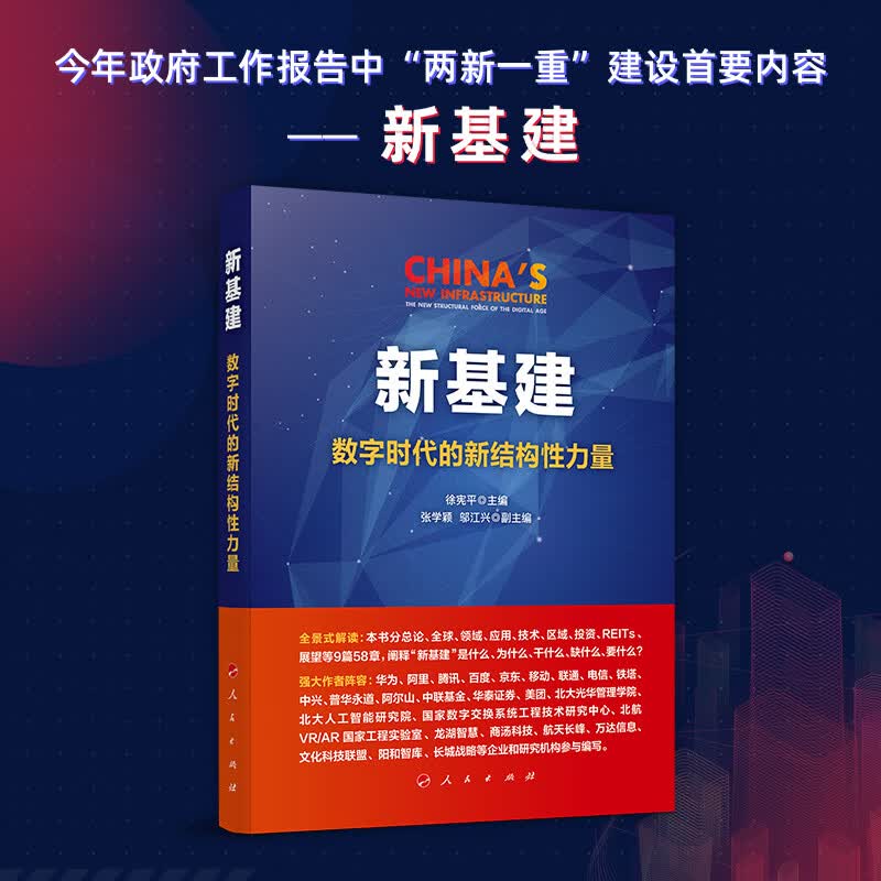 新基建：数字时代的新结构性力量 徐宪平主编 人民出版社