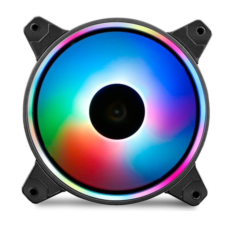 安钛克（Antec）交响乐360 水星360 幻影360 A40 A400S A600S 水冷风冷散热器 星云机箱风扇 猎户座 RGB彩虹-机箱风扇