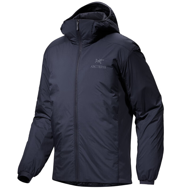 始祖鸟（ARC&#039;TERYX）买手代购 Atom Hoody 男士 保暖轻便 户外防风 夹克外套 连帽棉服 Black Sapphire 宝石蓝 M