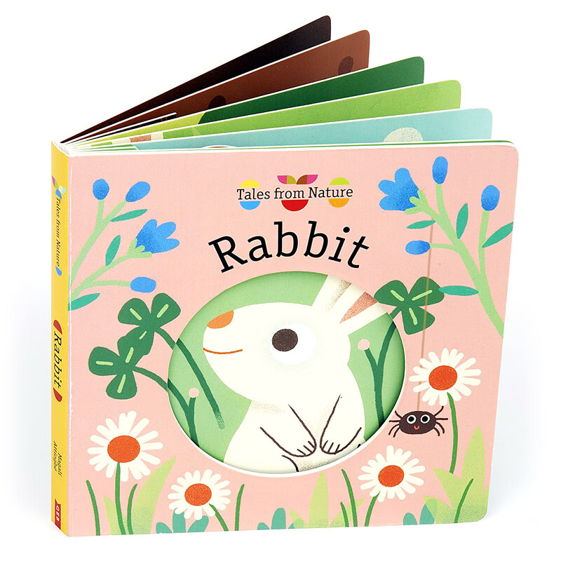 【中图原版】小兔子来自大自然的故事绘本纸板书英文rabbit tales