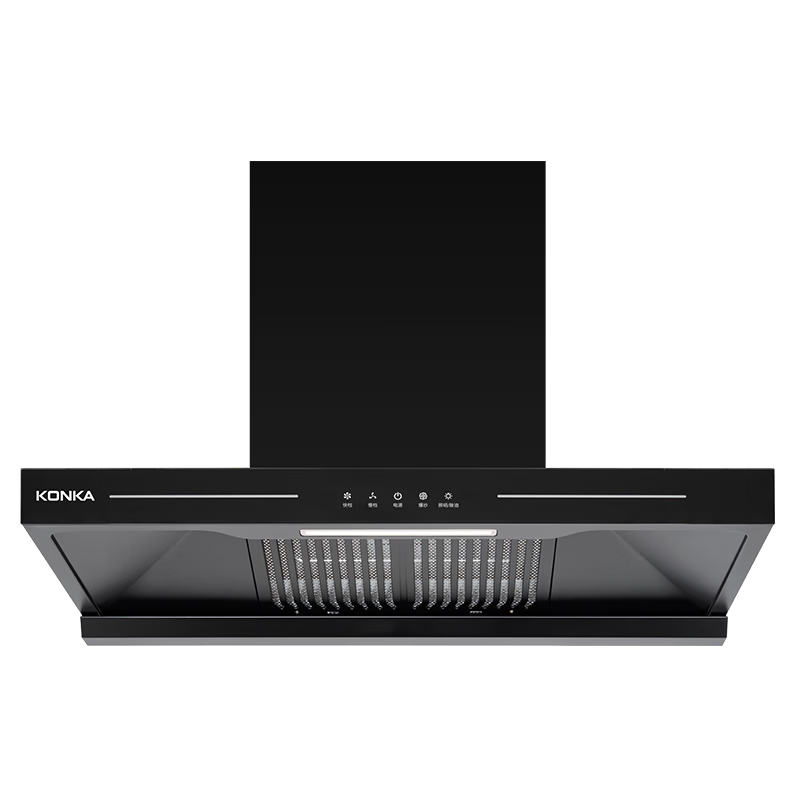 康佳(konka)21立方米大吸力体感控制一级能效抽油烟机cxw-300-kb01(k