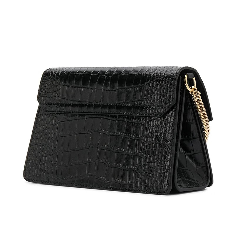 纪梵希 givenchy gv3系列 小号 女士黑色牛皮手提单肩包 bb501cb0ss