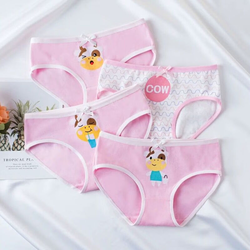 女童内裤棉三角宝宝婴儿中大童小学生面包裤小女孩短裤儿童内裤儿童