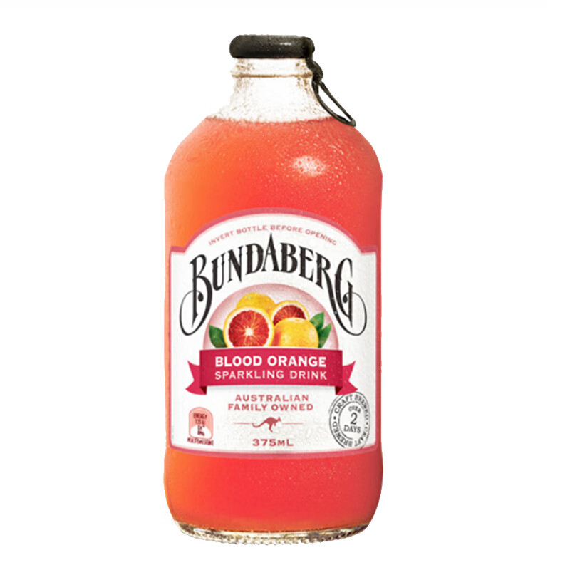 宾得宝(Bundaberg)含气果汁饮料澳洲进口网红碳酸饮料 375ml*6瓶随机/混拼/备注口味主图8