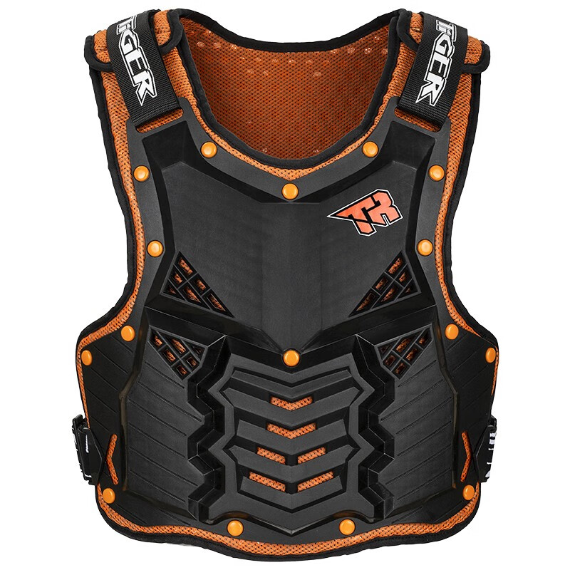 tr越野摩托车护甲防摔护胸挂甲林道拉力赛骑行护具护背虎牌越野装备