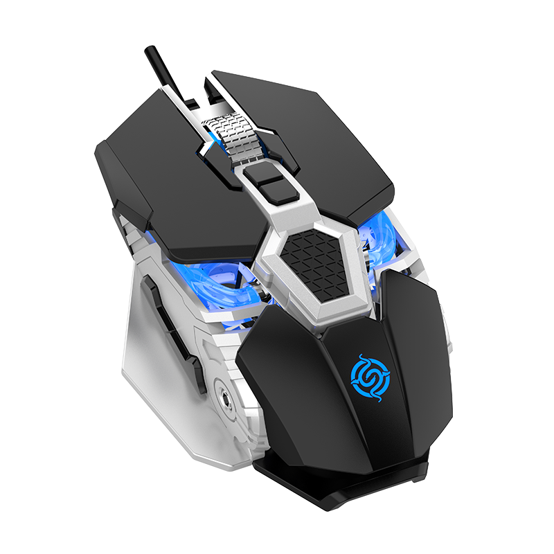 蝰蛇 q18 机械压枪鼠标有线吃鸡cf绝地求生lol电竞游戏鼠标宏编程台式